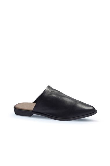 Жіночі шльопанці Bueno Дерев'яне покриття 2 см, матеріал шкіра, кольори: темно-синій, зелений, чорний, розміри: 36-41 - фото 2