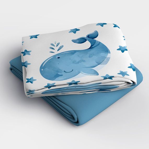 MonoHome Small Dolphin 3D Baby Duvet Cover Set - photo 3