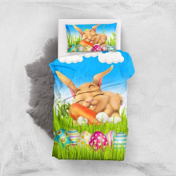 MonoHome Rabbit 3D Baby Duvet Cover Set - photo 1