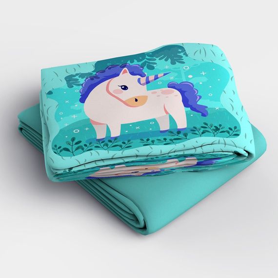 MonoHome Unicorn 3D Baby Duvet Cover Set - photo 3