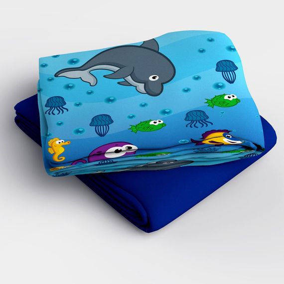 MonoHome Aquarium 3D Baby Duvet Cover Set - photo 3