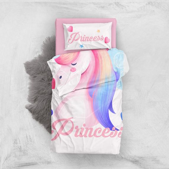 MonoHome Princess 3D Baby Duvet Cover Set - photo 1