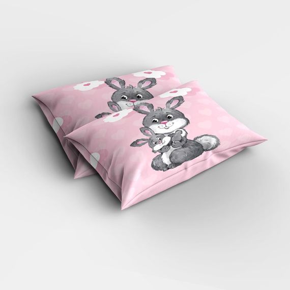 MonoHome Rabbit II 3D Baby Duvet Cover Set - photo 2