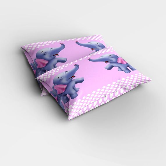 MonoHome Purple Elephant 3D Baby Duvet Cover Set - photo 2