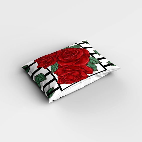 MonoHome Rose Box 3D Pamuk Saten Tek Kişilik Nevresim Takımı - fotoğraf 4