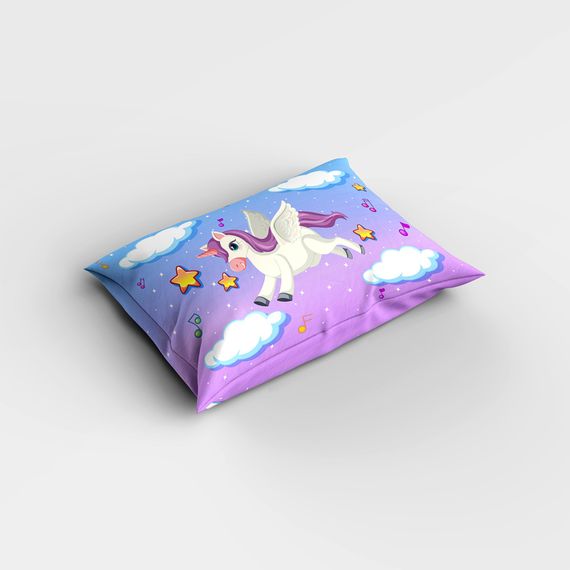 MonoHome Unicorn 3D Pamuk Saten Bebek Nevresim Takımı - fotoğraf 2