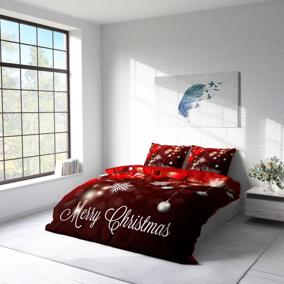 MonoHome NY Flake 3D Cotton Satin Double Duvet Cover Set - photo 2