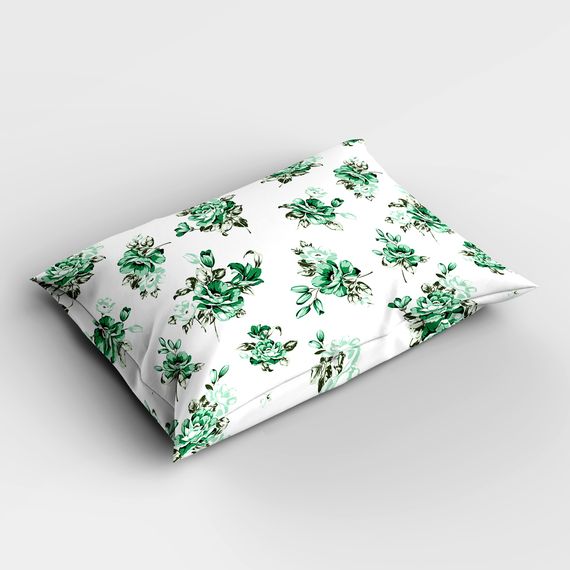 MonoHome BiGarden 3D طقم غطاء لحاف مفرد من الساتان القطني - صورة 4