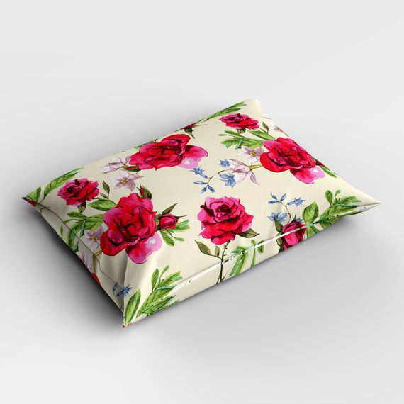 Односпальний комплект постільної білизни MonoHome Aqua 3D з бавовняного сатину, живі кольори, 160x220 см, зручний та стильний - фото 4