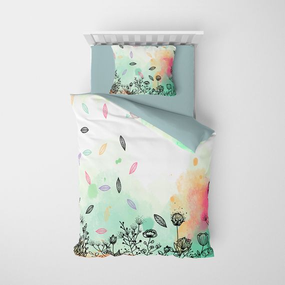 MonoHome Fantastic 3D Cotton Satin Single Duvet Cover Set - photo 3