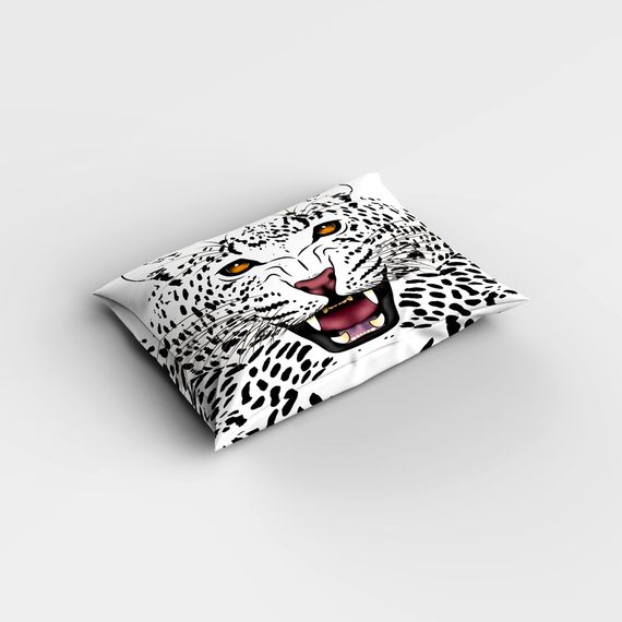 MonoHome Leopard 3D Cotton Satin Single Duvet Cover Set - photo 4