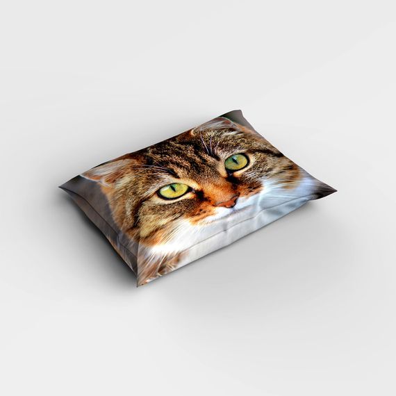 MonoHome Tabby 3D Cotton Satin Single Duvet Cover Set - photo 4
