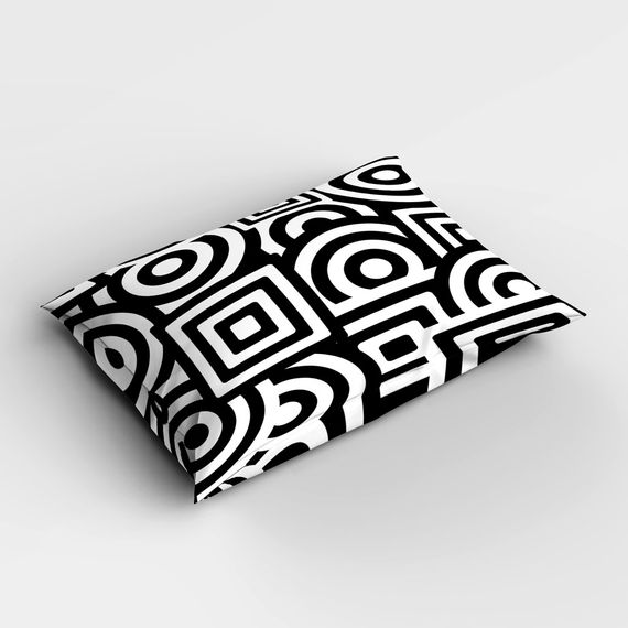 MonoHome GeoMix 3D Cotton Satin Single Duvet Cover Set - photo 4