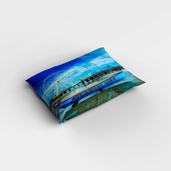 Комплект постільної білизни MonoHome Atlanta 3D з бавовняного сатину для одного, яскраві кольори, м'яка поверхня, розміри 160x220 см - фото 4