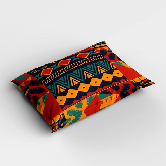 Набір постільної білизни MonoHome Avaiyo 3D з бавовняного сатину для односпального ліжка 160x220 см з оригінальним цифровим дизайном - фото 4