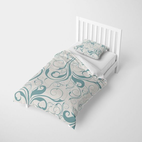 MonoHome Twigs 3D Cotton Satin Single Duvet Cover Set - photo 2