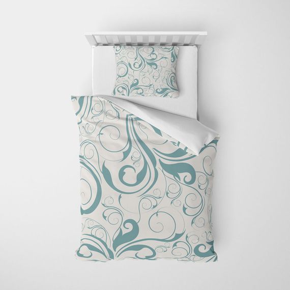 MonoHome Twigs 3D Cotton Satin Single Duvet Cover Set - photo 3