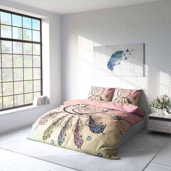 MonoHome Trap 3D Cotton Satin Double Duvet Cover Set - photo 2