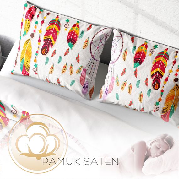 MonoHome Catchers 3D Cotton Satin Double Duvet Cover Set - photo 4