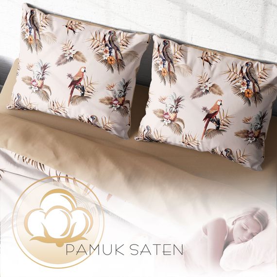 MonoHome ParLand 3D Cotton Satin Double Duvet Cover Set - photo 4