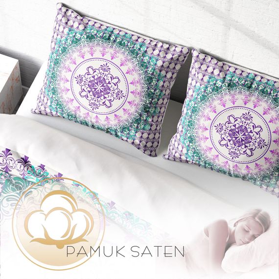 MonoHome Focus 3D Cotton Satin Double Duvet Cover Set - photo 4