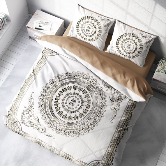 MonoHome Ottoman IX 3D Cotton Satin Double Duvet Cover Set - photo 1