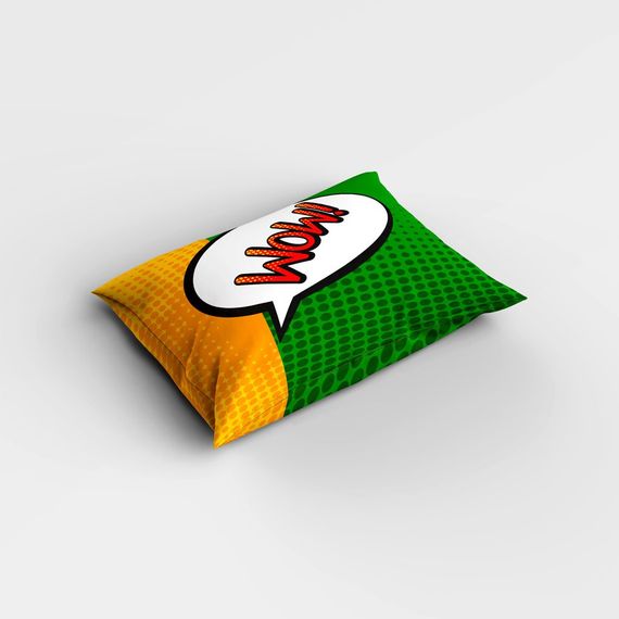 МоноХаус Ooops Lips 3D Хлопок атласный комплект постельного белья для одного, 160x220 см, цифровая печать, яркие цвета, гарантированное качество - фото 4