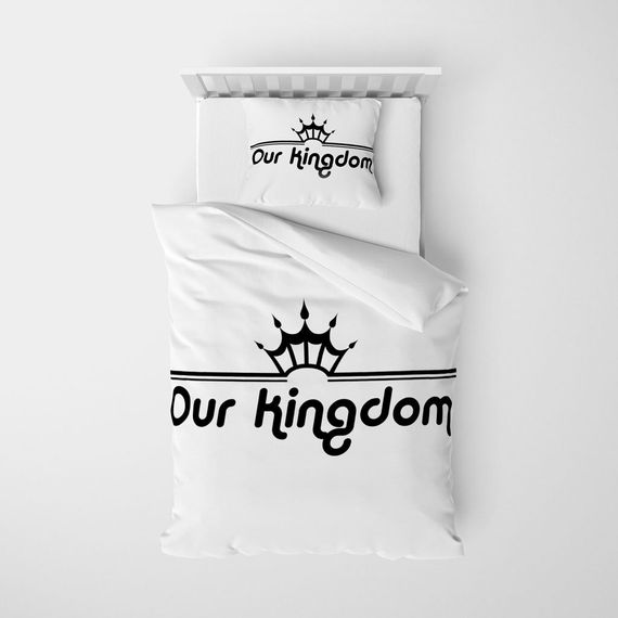 Monohome Kingdom Room 3D Cotton Satin Single Duvet Cover Set - photo 3