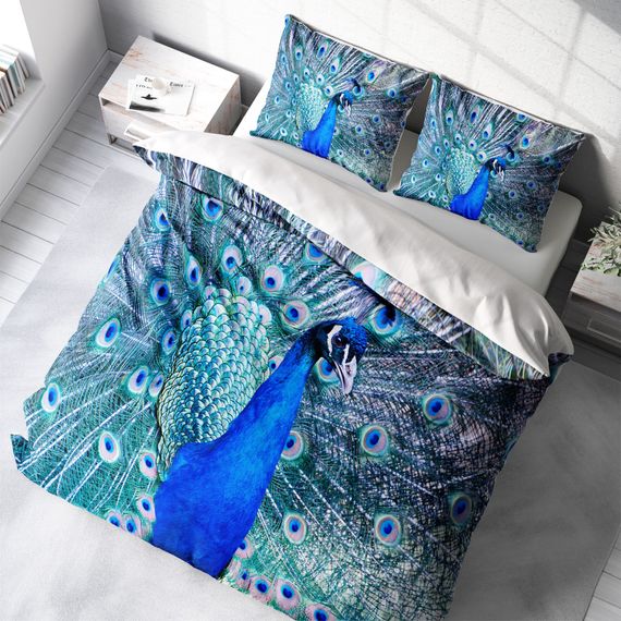 Monohome Pauw 3D Cotton Satin Double Duvet Cover Set - photo 1