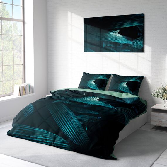MonoHome Deep Nefti 3D Cotton Satin Double Duvet Cover Set - photo 2