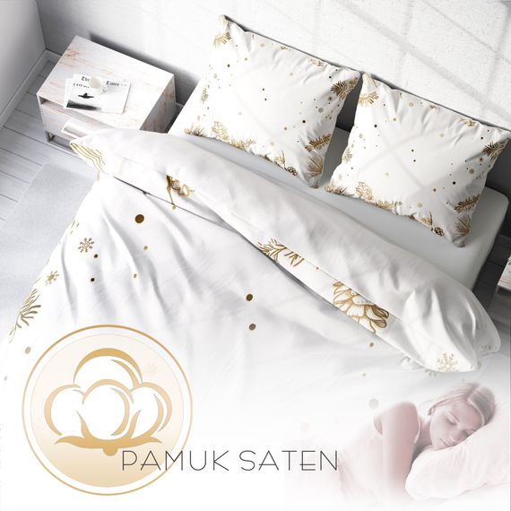 Комплект постельного белья Monohome Soft 3D из органического хлопка, 200x220 см, с цифровым принтом и высоким качеством материалов - фото 4