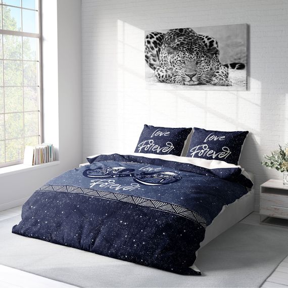 MonoHome Space İnfinity 3D Pamuk Saten Çift Kişilik Nevresim Takımı - fotoğraf 2