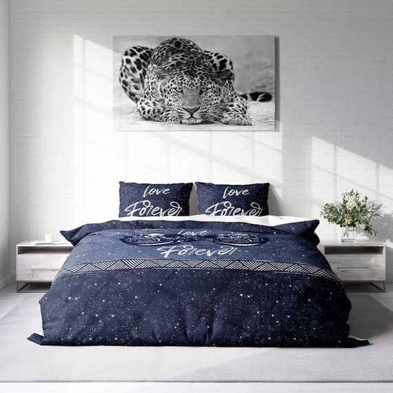 MonoHome Space İnfinity 3D Pamuk Saten Çift Kişilik Nevresim Takımı - fotoğraf 3