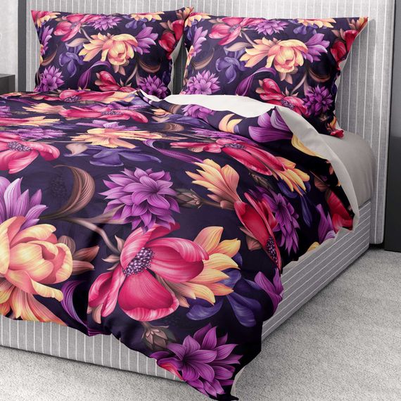 Monohome Premium Luxury Double Duvet Cover Set 3D Cotton Satin Hürrem - photo 3
