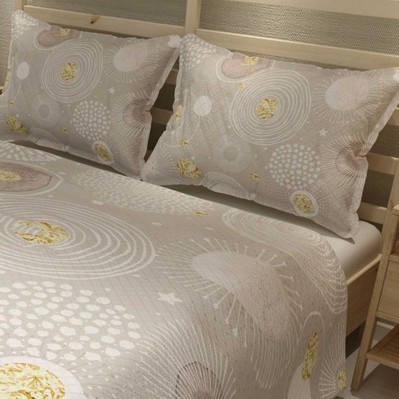 MonoHome Pique Set Jacquard Woven 3D Digital Printing الدوائر الناعمة - صورة 4