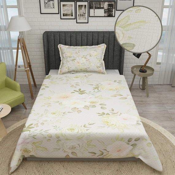 Пike комплект MonoHome для односпального ліжка, жакардова тканина, 3D Рожевий, комфортний і стильний, яскраві кольори, гарантія якості - фото 1