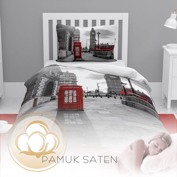 Monohome London 3D Single Duvet Cover Set - photo 4