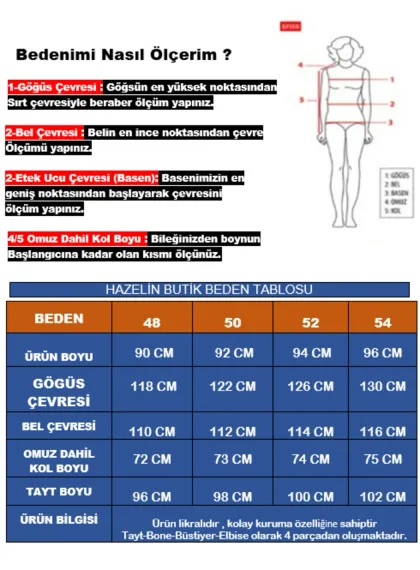 Kadın Tesettür Lacivert Boğazlı Uzun Kollu Tam Kapalı Taytlı Likralı Elbise Mayo HZL24S-AR1286-02