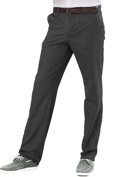Мужские летние тенселевые джинсы Varetta с дымчатыми боковыми карманами - фото 1