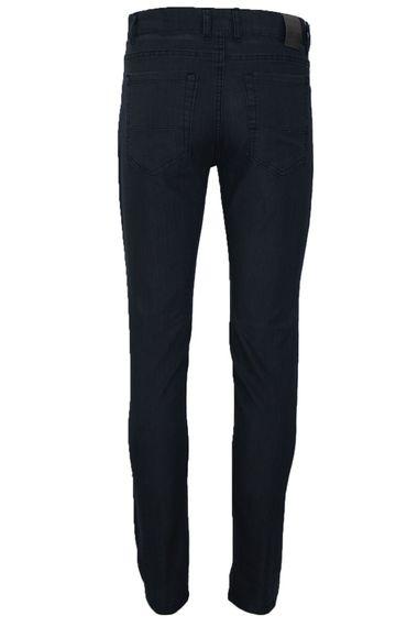 Мужские летние тенселевые джинсы Varetta темно-синие с верхними карманами и карманами - фото 3