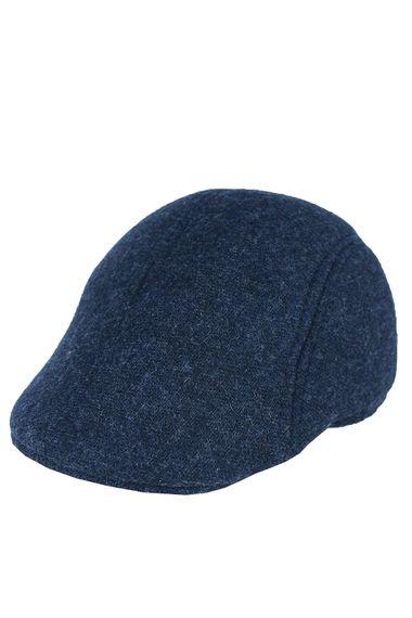 Мужская кепка Varetta темно-синяя со складной ушной шапкой - фото 2