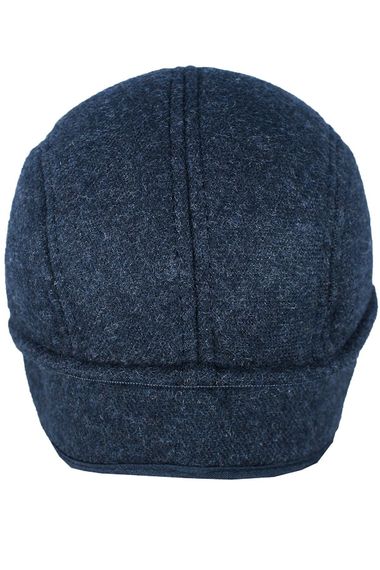 Мужская кепка Varetta темно-синяя со складной ушной шапкой - фото 3