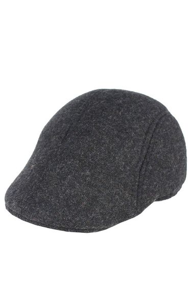 Men's Cap Cashmere Wool Smoked Winter Ear Hat - photo 2