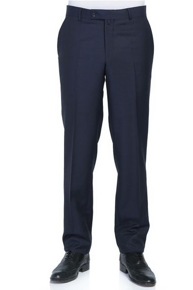 Men's Light Navy Blue Gold Star Seasonal Fabric Trousers - photo 1