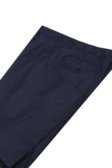 Men's Light Navy Blue Gold Star Seasonal Fabric Trousers - photo 2