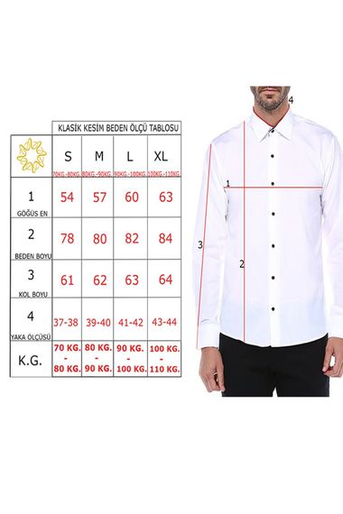 Varetta Men's Light Blue Classic Cut Collar Buttoned Single Pocket Check Shirt - photo 4