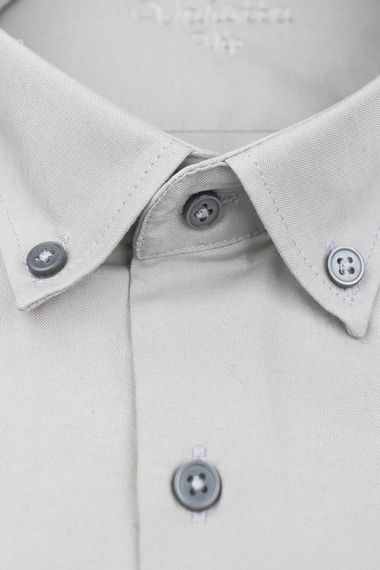 Varetta Erkek Taş Rengi Kısa Kollu Gömlek - photo 2