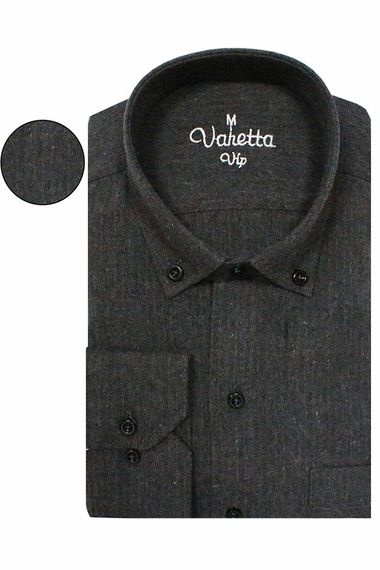 Varetta Men's Smoked Straight Long Sleeve Winter Shirt - photo 1