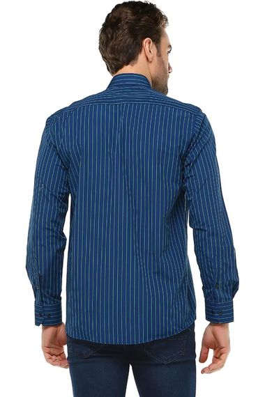 Varetta Lacivert Çizgili Gömlek