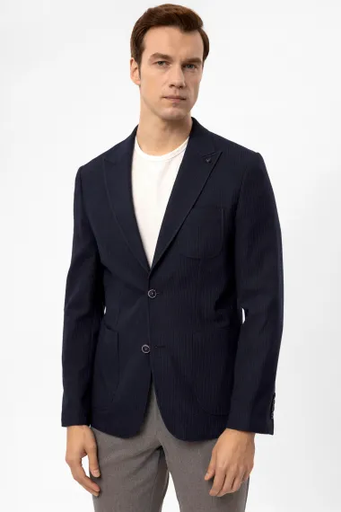 Buy Regular Fit Dobby Jacket | online store of Turkish goods TT-Turk